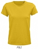Camiseta Organica Mujer Crusader Sols - Color Amarillo